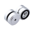4 Pack Aluminum Speaker Spike Shockproof 30x10mm Isolation Feet Stand Cone Pad Turntable Amplifier CD DAC Recorder Silver