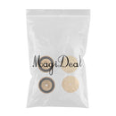 4 Pack Aluminum Speaker Spike Shockproof 40x10mm Isolation Feet Stand Cone Pad Turntable Amplifier CD DAC Recorder Gold
