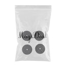 4 Pack Aluminum Speaker Spike Shockproof 40x10mm Isolation Feet Stand Cone Pad Turntable Amplifier CD DAC Recorder Black