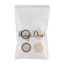 4 Pack Aluminum Speaker Spike Shockproof 50x15mm Isolation Feet Stand Cone Pad Turntable Amplifier CD DAC Recorder Gold