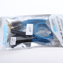 Dual XLR Male to Dual RCA Male Cable, 2 XLR Male to 2 RCA Male HIFI Audio Cable, 4N OFC Wire, for Amplifier Mixer Microphone, 0.5m