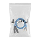 Dual XLR Male to Dual RCA Male Cable, 2 XLR Male to 2 RCA Male HIFI Audio Cable, 4N OFC Wire, for Amplifier Mixer Microphone, 1.5m