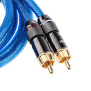 RCA Cable 3.5mm Male To 2-Male RCA Cable Splitter Audio RCA Male Cable 150cm