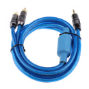 RCA Cable 3.5mm Male To 2-Male RCA Cable Splitter Audio RCA Male Cable 150cm