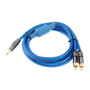 RCA Cable 3.5mm Male To 2-Male RCA Cable Splitter Audio RCA Male Cable 2m