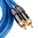 RCA Cable 3.5mm Male To 2-Male RCA Cable Splitter Audio RCA Male Cable 2m