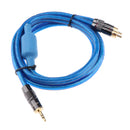 RCA Cable 3.5mm Male To 2-Male RCA Cable Splitter Audio RCA Male Cable 2m