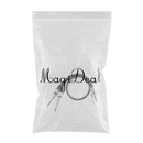 6.35mm Dual 1/4 inch TS Mono Plug to Dual RCA Male AUX Audio Convertor Adapter Cable, for Mic Mixer Amplifie?Mixer Amplifi etc 0.5m