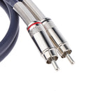 6.35mm Dual 1/4 inch TS Mono Plug to Dual RCA Male AUX Audio Convertor Adapter Cable, for Mic Mixer Amplifie?Mixer Amplifi etc 0.5m