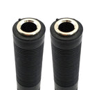 1/4 Inch Female to 1/4 Inch Female Coupler, 6.35mm TS/TRS Stereo and Mono Jack Adapter Barrel Connectors - 2 Pack