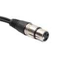 4Pieces 3Pin XLR Female Jack To Dual Male Plug Y Splitter Adapter Cord
