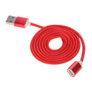 Micro USB to USB-A High Speed Sync Charging Nylon Braided Cord Red