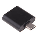 USB C to 3.5mm Audio Adapter, 2 in 1 USB Type C Male to 3.5mm Female Stereo Earphone Converter Dongle and Charging Adapter for Type C Devices Black