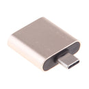 USB C to 3.5mm Audio Adapter, 2 in 1 USB Type C Male to 3.5mm Female Stereo Earphone Converter Dongle and Charging Adapter for Type C Devices Gold