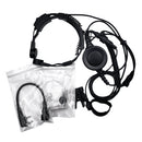 PTT Throat MIC Covert Acoustic Tube Earpiece Headset for Tk-3206/3207/3102