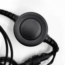 PTT Throat MIC Covert Acoustic Tube Earpiece Headset for Tk-3206/3207/3102
