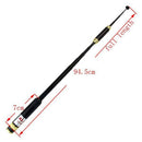 Dual Band VHF/UHF Telescopic Antenna BNC Male 144/430MHz for IC V8/V80/V82