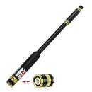 Dual Band VHF/UHF Telescopic Antenna BNC Male 144/430MHz for IC V8/V80/V82