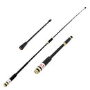 Dual Band VHF/UHF Telescopic Antenna BNC Male 144/430MHz for IC V8/V80/V82