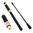 Two Way Radio Dual Band VHF/UHF SMA Male Dismountable Telescopic Antenna for TYT TH-F8 TH-UVF9 TH-UV3R WouXun/Kenwood Walkie Talkies