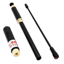 Two Way Radio Dual Band VHF/UHF SMA Male Dismountable Telescopic Antenna for TYT TH-F8 TH-UVF9 TH-UV3R WouXun/Kenwood Walkie Talkies