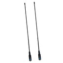 Radio Antenna NA-771 15.6 Inch VHF/UHF 144/430Mhz Antenna SMA-Female Compatible with Baofeng Uv-5r Uv-82 BF-666S, BF-777S, BF-888S (2 Pack)