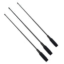 Antenna SMA-Male Dual Band VHF/UHF 144MHz/430MHz Antenna for YAESU VX-1R VX-2R VX-3R Baofeng BF-UV3R (3 Pack)