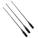 Antenna SMA-Male Dual Band VHF/UHF 144MHz/430MHz Antenna for YAESU VX-1R VX-2R VX-3R Baofeng BF-UV3R (3 Pack)