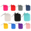 Silicone Protective Cover and Charging Skin Case for AirPods White (Pack of 1)