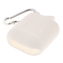 Silicone Protective Cover and Charging Skin Case for AirPods White (Pack of 1)