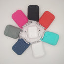 Silicone Protective Cover and Charging Skin Case for AirPods Red (Pack of 1)