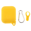 Silicone Protective Cover and Charging Skin Case for AirPods Yellow (Pack of 1)
