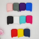 Silicone Protective Cover and Charging Skin Case for AirPods Blue (Pack of 1)
