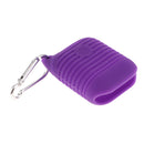 Silicone Protective Cover and Charging Skin Case for AirPods Purple (Pack of 1)