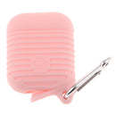 Silicone Protective Cover and Charging Skin Case for AirPods Pink (Pack of 1)