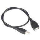USB 2.0 Type A Female to USB B Male Scanner Printer Adapter Cable