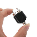 AV Converter Kit 3.5mm To Dual 2 RCA Y Splitter Audio Adapter RCA To Dual RCA, 5 set