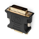 2Pieces DVI 24+5 To VGA Male To Female Adapter With Gold Plated