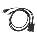 Programming Cable 8-pin CT-104 Combination Mobile Portable Radio For Yaesu Vertex Standard/Yaesu handheld radios: FT-10R FT-40R FT-50R FT-60R FT-250
