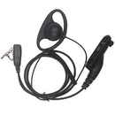 D-sharp Ear Hanger With PTT MIC For Motorola Mototrbo Xpr-6300 6350 6380 Xpr-7350 Xpr-7550