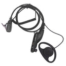 D-sharp Ear Hanger With PTT MIC For Motorola Mototrbo Xpr-6300 6350 6380 Xpr-7350 Xpr-7550