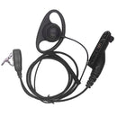D-sharp Ear Hanger With PTT MIC For Motorola Mototrbo Xpr-6300 6350 6380 Xpr-7350 Xpr-7550