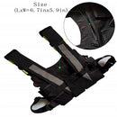 Universal Radio Harness Chest Rig Bag Pocket Pack Holster Vest Fluorescent Green for Two Way Radio