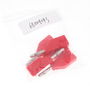 5Pieces 4mm Banana Plug For Test Probes Instrument Meter Connector Red