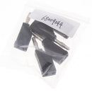 5Pack 4mm Screw Type Banana Plug Copper / Speaker Cable Connector Black