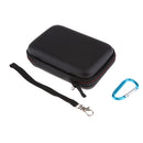 Premium Carrying Case Travel Bag for 2.5 inch HDD Hard Drive, Black