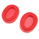 1 Pair Earpads Cushions Covers Replacement for Sony MDR-100ABN Headset Red