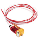 Extruder Assembled Hot End Kit for MK8 CR-10 3D Printer, with Aluminum Heating Block, 1.75mm / 0.4mm Nozzle