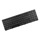 Spanish Layout Replacement Laptop Keyboard Glossy Black Frame for ACER Aspire
