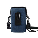 YIPINU Men Women Waterproof Messenger Shoulder Bag Waist Storage Handbag Mobile Phone Packs Sports Wallet